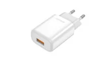 Ładowarki do telefonów - JELLICO Ładowarka sieciowa 2.4A  1xUSB   biała EU01 - miniaturka - grafika 1