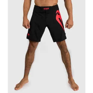 Venum Spodenki MMA Treningowe Fightshorts Light 5.0 Black/Red - Spodnie sportowe męskie - miniaturka - grafika 1