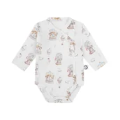 Body dla niemowląt - Body niemowlęce z długim rękawem 50 Lunapark - miniaturka - grafika 1
