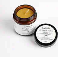 Świece - Świeca odstraszająca komary, świeca przeciw komarom, 100% czysta, BIO, naturalna, 100 gr - miniaturka - grafika 1