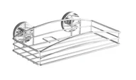 Półki łazienkowe - Wenko Półka łazienkowa Vacuum-Loc, 26x14x6,5 cm - miniaturka - grafika 1