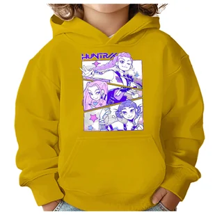 BLUZA DZIECIĘCA K-POPOWE ŁOWCZYNIE DEMONÓW HUNTRIX 146-152 Z KAPTUREM - Bluzy dla dziewczynek BLUZA DZIECIĘCA K-POPOWE ŁOWCZYNIE DEMONÓW HUNTRIX 146-152 Z KAPTUREM - Bluzy dla dziewczynek - miniaturka - grafika 1