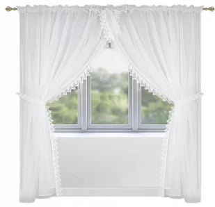Firana Gotowa MARSYLIA 700x250 Firana Woal - Firany - miniaturka - grafika 1