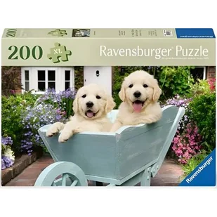 Puzzle RAVENSBURGER Golden Retriever 12001368 (200 elementów) - Puzzle - miniaturka - grafika 1