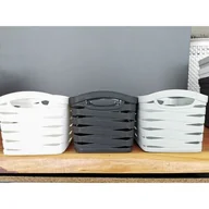 Pudła i pojemniki do przechowywania - Koszyk 6,6 l mix kolorów Regina - miniaturka - grafika 1