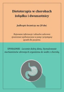 Anna Piekarczyk Dietoterapia w chorobach żołądka i dwunastnicy - E-booki - poradniki - miniaturka - grafika 1