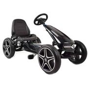 Jeździki dla dzieci - Super-Toys Gokart Na Pedały XMX-610-CZARNY - miniaturka - grafika 1