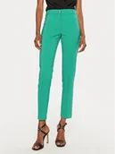 Spodnie damskie - Rinascimento Spodnie materiałowe CFC0119993003 Zielony Regular Fit - miniaturka - grafika 1