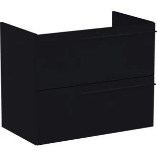 Roca Ella szafka 78,5 cm podumywalkowa wisząca czarny mat A857770532 - Szafki łazienkowe - miniaturka - grafika 1