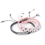 Bransoletki - Zestaw trzech bransoletek dla mamy i dziecka BA3443 - miniaturka - grafika 1