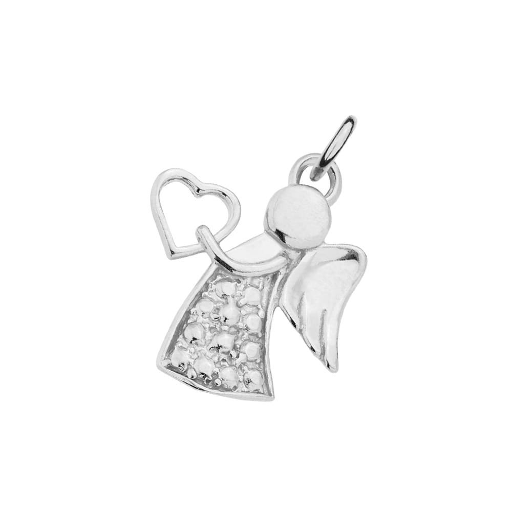 MYNESS Zawieszka charms wisiorek z aniołkiem anioł