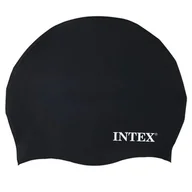 Pływanie - Czepek pływacki na basen, Intex, czarny - miniaturka - grafika 1
