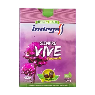 Indega S.A. Indega Siempre Vive 0,5kg 4222-uniw - Yerba Mate - miniaturka - grafika 1