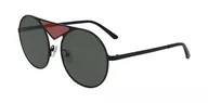 Okulary przeciwsłoneczne - Okulary damskie Karl Lagerfeld przeciwsłoneczne okrągłe - miniaturka - grafika 1