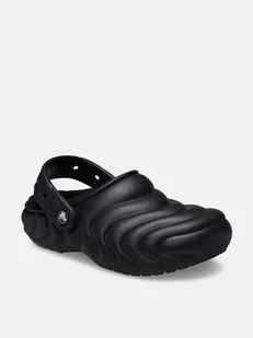 Crocs Chodaki "Classic Lined Overpuff" w kolorze czarnym - Klapki i japonki damskie - miniaturka - grafika 1