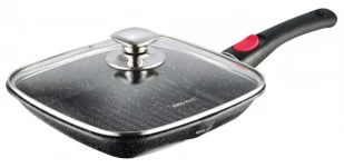 Grillowa patelnia z przykrywką i odpinaną rączką W0-E82 - Patelnie - miniaturka - grafika 1