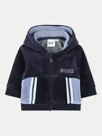 Komplety dla niemowląt - Boss Dres J51058 Granatowy Regular Fit - miniaturka - grafika 1