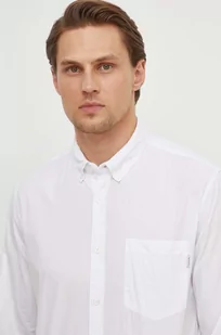 Pepe Jeans koszula bawełniana Prince męska kolor biały regular z kołnierzykiem button-down - Koszule męskie - miniaturka - grafika 1