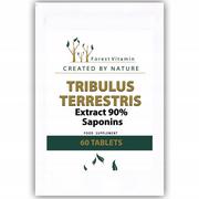 Boostery testosteronu - FOREST VITAMIN Tribulus Terrestris Extract 90% Saponins 60tabs - miniaturka - grafika 1