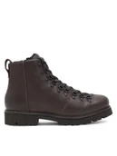 Botki męskie - Badura Trzewiki RICHFIELD-16 MI08 Brązowy - miniaturka - grafika 1