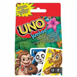 Mattel Uno Junior - Gry karciane - miniaturka - grafika 2