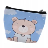 Nerki - PORTFELIK DLA DZIECI MIŚ MISIEK MINI PORTMONETKA SASZETKA RÓŻNE KOLORY - miniaturka - grafika 1