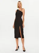 Sukienki - Rinascimento Sukienka koktajlowa CFC0115241003 Czarny Regular Fit - miniaturka - grafika 1