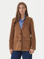 Marynarki i żakiety damskie - ONLY Marynarka Tulip 15363774 Brązowy Relaxed Fit - miniaturka - grafika 1