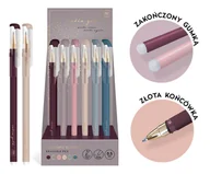 Pióra kulkowe - Długopis Wymazywalny Satin Gold 1 Sztuka Interdruk - miniaturka - grafika 1