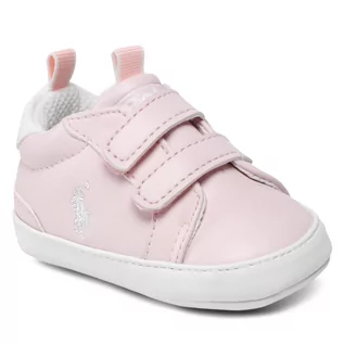 Buty dla dziewczynek - Sneakersy Polo Ralph Lauren - Hertitage Court Ez RL100632 Ligh Pink/Peperwht - grafika 1