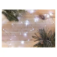 Oświetlenie świąteczne - Emos Lampki choinkowe  Ozdoby świąteczne XMAS nano TIMER 0,6W 20LED 0,9m IP20 zimny biały ZY2196 ZY2196 - miniaturka - grafika 1