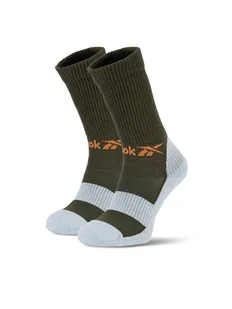 Reebok Skarpety wysokie unisex R0552-SS24 (1-pack) Khaki - Skarpetki damskie - miniaturka - grafika 1