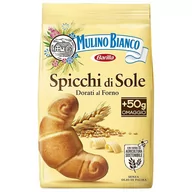 Ciastka - MULINO BIANCO Spicchi di Sole - Kruche ciastka maślane w kształcie rogalików 400g 12 paczek - miniaturka - grafika 1
