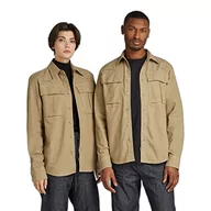 Koszule męskie - G-STAR RAW Męska koszula Submarine regularna, beżowa/khaki (Tree House D187-C941), XL - miniaturka - grafika 1