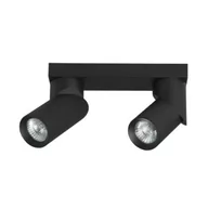 Lampy pozostałe - Oprawa Punktowa Natynkowa Listwa Falga 2 Black Spot 2Xgu10 Czarny Edo777442 Edo - miniaturka - grafika 1