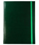 Notesy i bloczki - Notes książkowy A4 Mexo ZIELONY gumka zamykająca seledynowa, notatnik - miniaturka - grafika 1