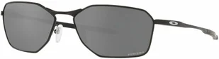 Oakley Okulary przeciwsłoneczne SAVITAR Satin Black/Prizm Black OO6047-01 - Okulary przeciwsłoneczne - miniaturka - grafika 1
