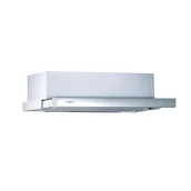Odkurzacze przemysłowe - APELSON Okap Air 202 600 INOX/L Teleskopowy z 3 poziomami wysuwania panel sterowania przesuwny 2 silniki oświetlenie LED poziom dźwięku 60 db szerokość 60 cm kolor stali nierdzewnej - miniaturka - grafika 1