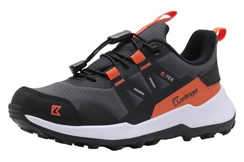 Kastinger FOISKAR Low KTX buty trekkingowe, Raven/Flame, rozmiar 31 EU, Raven Flame, 31 EU