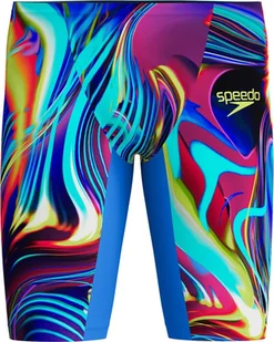 Męski Strój Pływacki Fs Valor 2.0 Jammer fiery red/white/french blue rozmiar 24 - Kąpielówki męskie - miniaturka - grafika 1