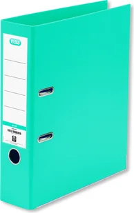 Segregator Elba Pro+ dźwigniowy A4 80mm turkusowy HAME0562 - Segregatory - miniaturka - grafika 1