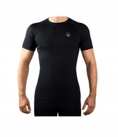 Kimona, stroje i obuwie - GROUND GAME RASHGUARD ESSENTIAL PLATINUM CZARNY XL - miniaturka - grafika 1