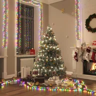 Ozdoby bożonarodzeniowe - vidaXL Sznur lampek LED, 2000 kolorowych diod, 40 m, PVC - miniaturka - grafika 1