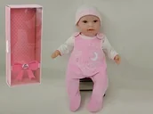 Lalki dla dziewczynek - Adar Lalka bobas 45cm z groszkiem 505902 - miniaturka - grafika 1