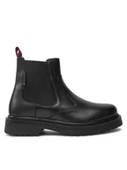 Sztyblety męskie - Tommy Jeans Sztyblety EM0EM01469 Czarny - miniaturka - grafika 1