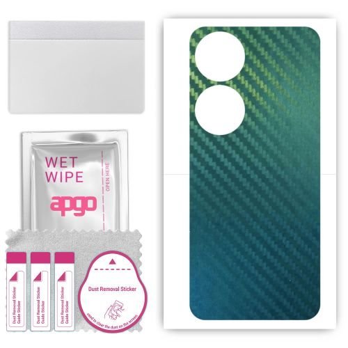 folia naklejka skórka strukturalna na TYŁ do Honor Play 8T - Carbon Kameleon CAKA1 - apgo SKINS