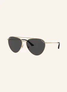 Jimmy Choo Okulary Przeciwsłoneczne jc4002b Z Ozdobnymi Kamykami gold - JIMMY CHOO - Okulary przeciwsłoneczne - miniaturka - grafika 1