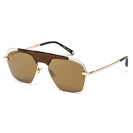 Okulary przeciwsłoneczne - Okulary przeciwsłoneczne Męskie Belstaff MAXFORD-DORADO-TAN-W Złoty ø 57 mm - miniaturka - grafika 1