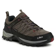 Buty trekkingowe męskie - CMP Trekkingi Rigel Low Trekking Shoes Wp 3Q13247 Torba/Antracite 02PD - miniaturka - grafika 1