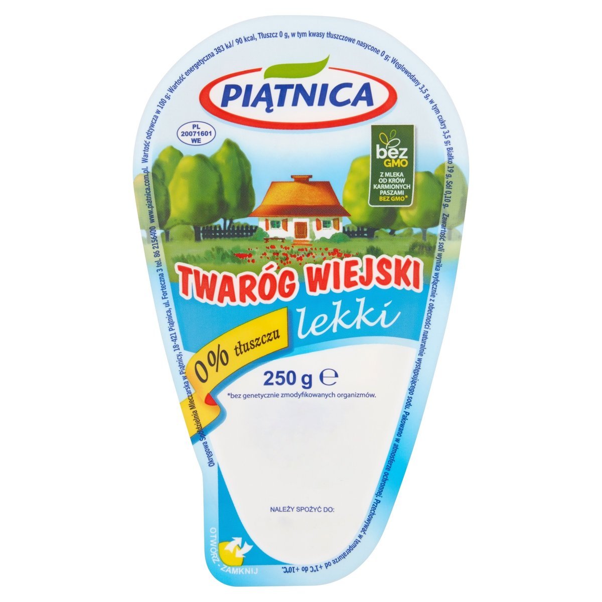Twaróg chudy mielony Piątnica 250 g